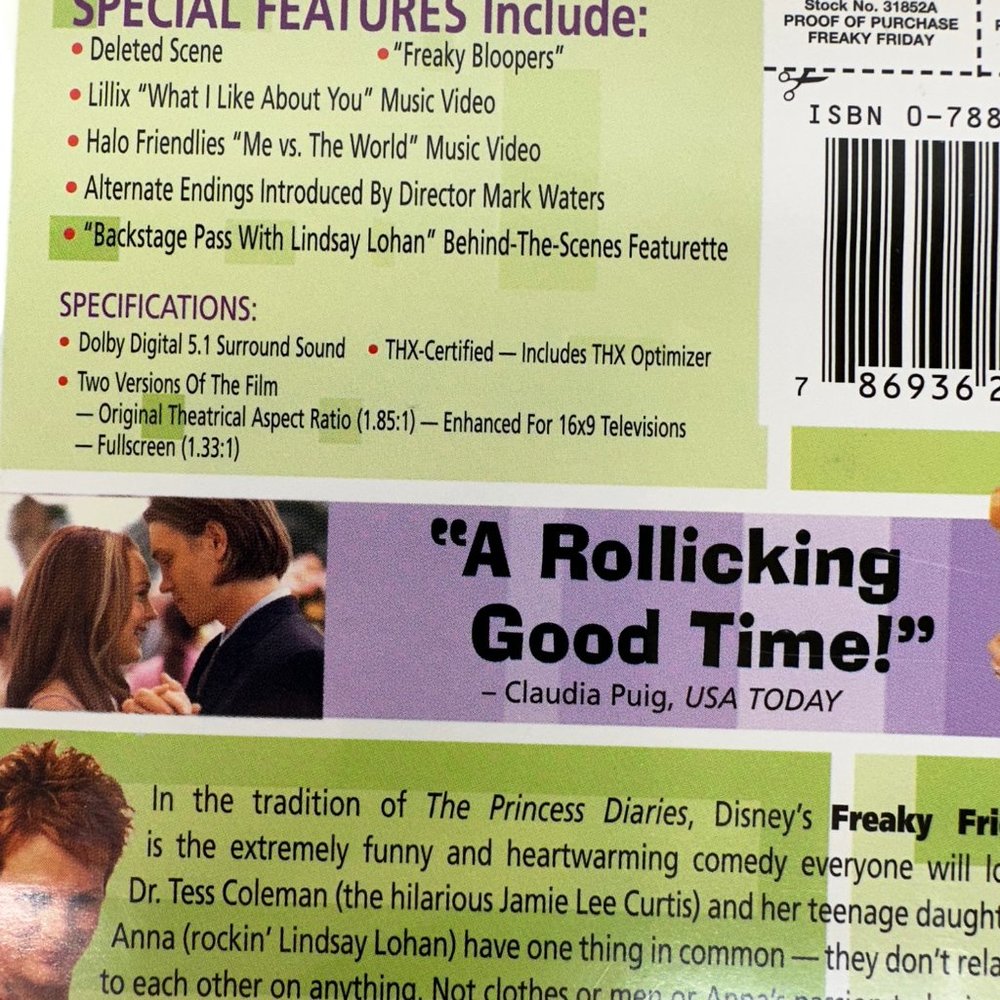 Freaky Friday (2003) DVD - Picture 5 of 7
